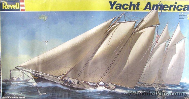 revell yacht america model kit